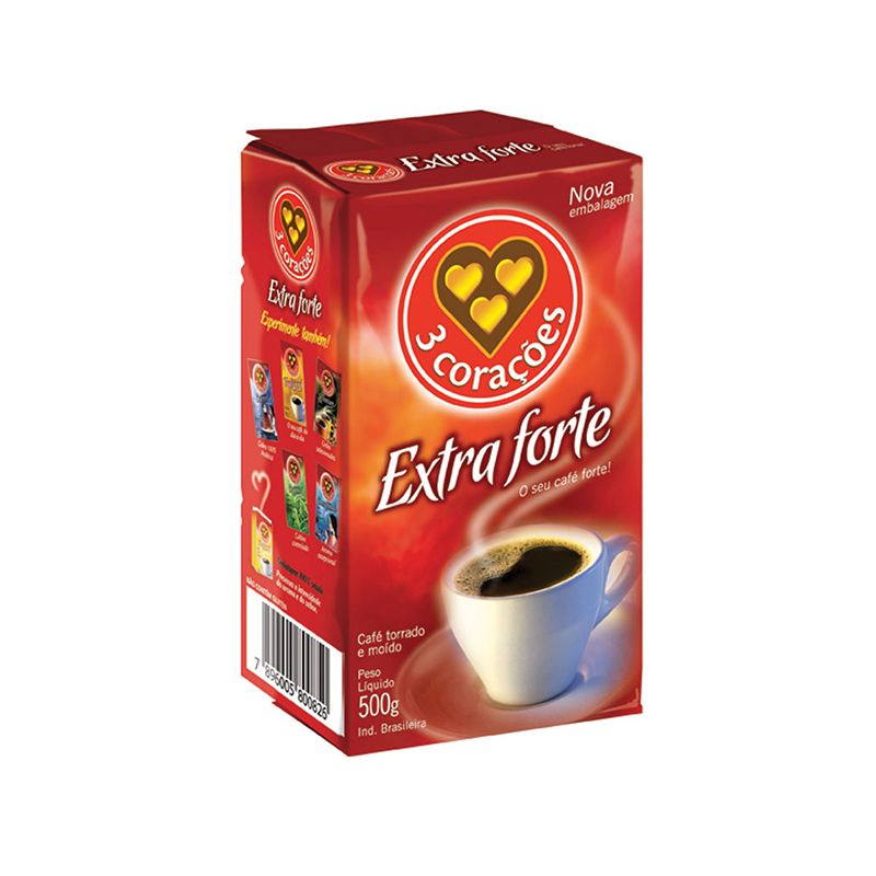 Café em Pó Extra forte 500g - 3 Corações 