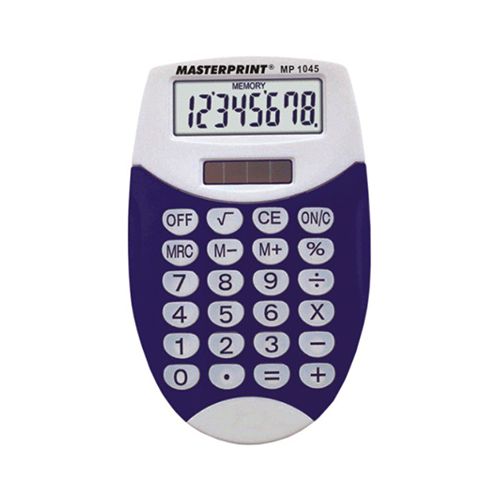 Calculadora de Bolso 8 Dígitos MP1045 - MasterPrint