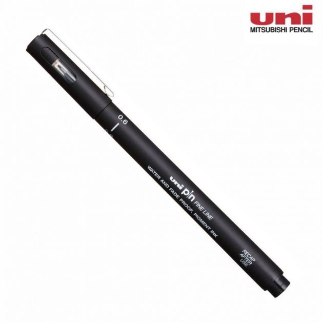 Caneta Técnica Pin Fine Line 0.6mm - Uniball