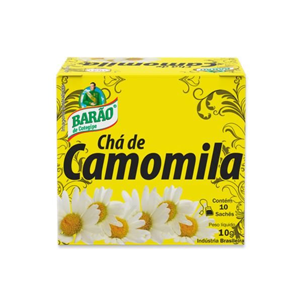 Chá de Camomila 10 Sachês Barão