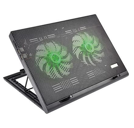 Cooler para Notebook 17" LED Verde Luminoso AC267 1 Un - Multilaser