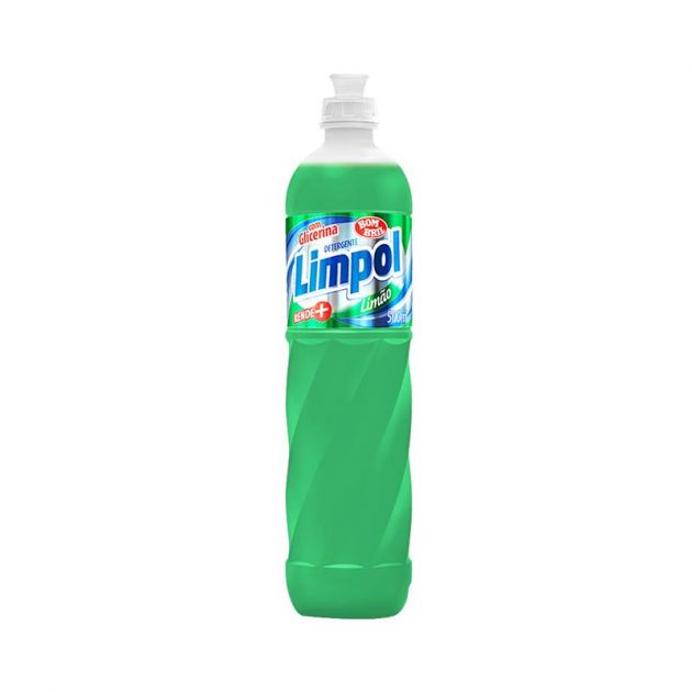 Detergente Líquido Limão 500ml 01un - Limpol