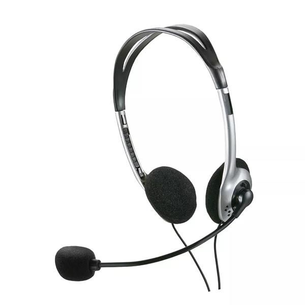 Headset com Microfone Basic P2 Prata PH002 - Multilaser