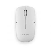 Mouse Sem Fio 2.4 Ghz Branco Usb MO286 Multilaser