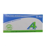 Papel Toalha Interfolha 2 dobras Extra Luxo 23x20cm Caixa 5000fls A4